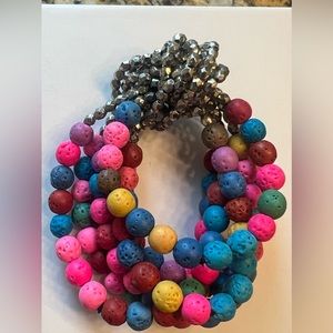 Sassy Jones Makemba Bracelet - Rainbow